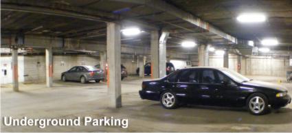 Hennepin Square heated underground parking Minneapolis Minnesota